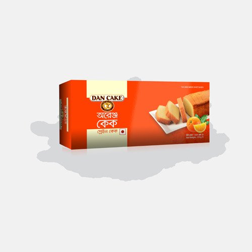 Dan Cake Orange Plain Cake 220gm