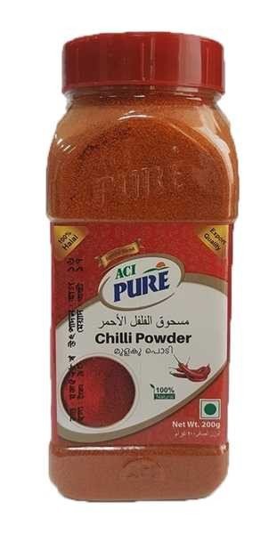 ACI Pure Chilli Powder 200gm jar