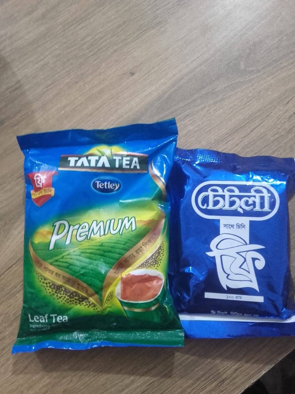 Tata Tea Tetly Premium Leaf 100gm with Sugar 100gm free