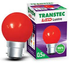 Transtec LED Luster Red (Pin) each