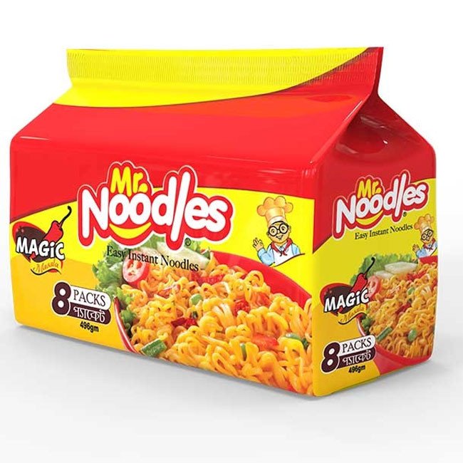 Mr.Noodles Magic Masala Easy Instant  8pcs 496 gm