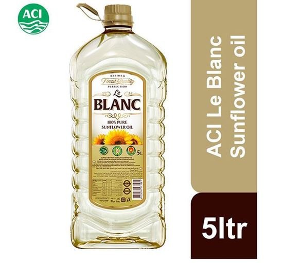ACI Le Blanc Sunflower Oil 5 Liter,