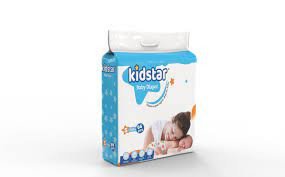 Kidstar Baby Belt Diaper S 3-8 kg - 66pcs