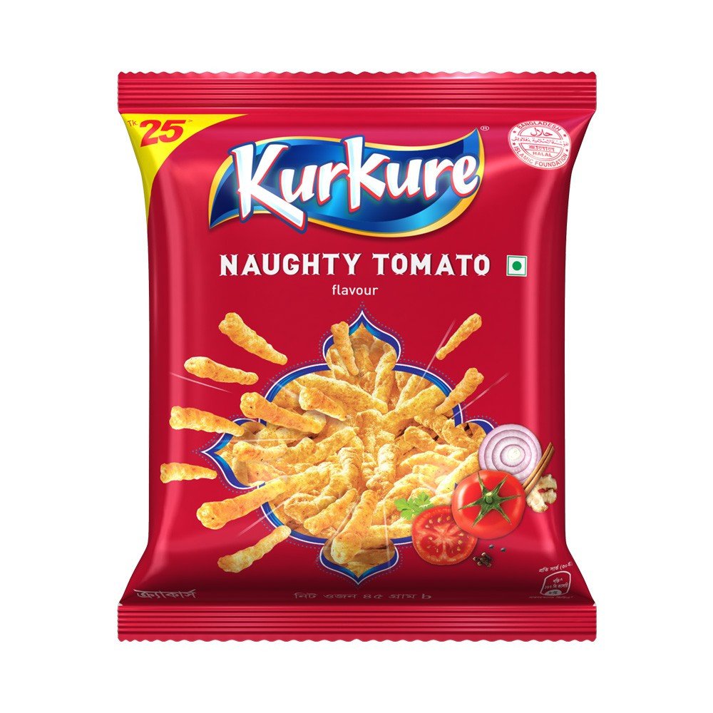 Kurkure Naughty Tomato Chips 45gm