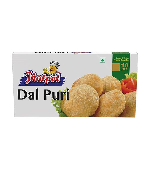 Jhatpot Dal Puri 454 gm 10 pcs