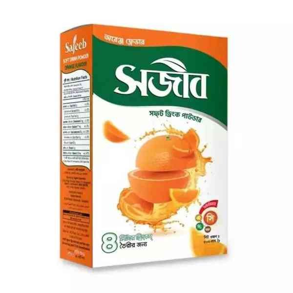 Sajeeb Orange Drink Powder 500 gm