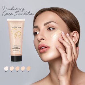Golden Rose Moisturising Cream Foundation Vitamin A & E (Item Code : 10120004)