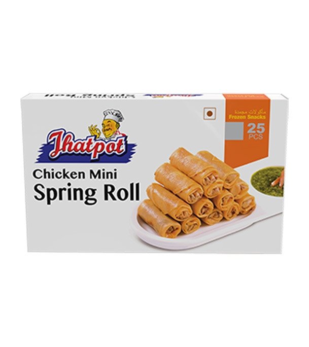 Jhatpot Chicken Mini Spring Roll 200gm