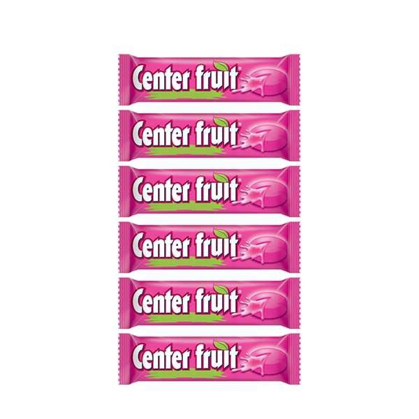 Center Fruit Strawberry Chewing Gum 6 pcs 120 gm