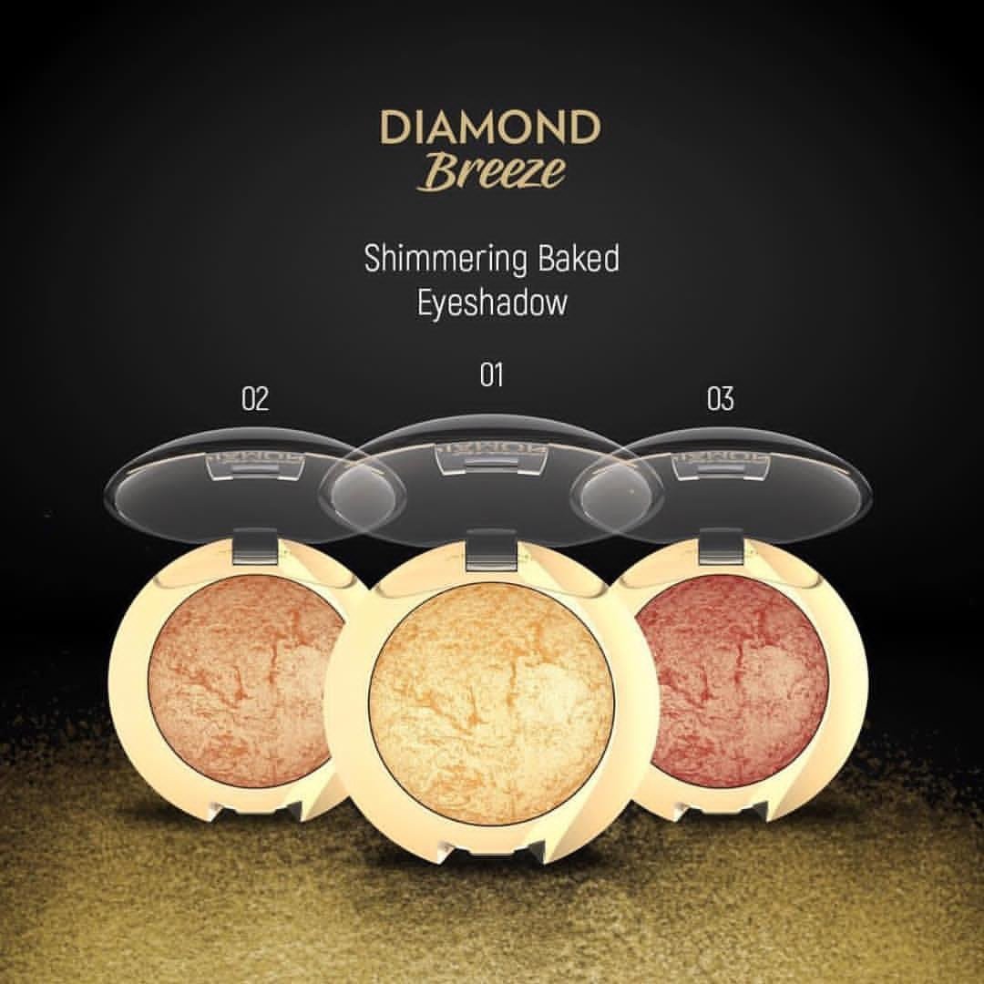 Golden Rose Diamond Breeze Shimmering Baked Eyeshadow