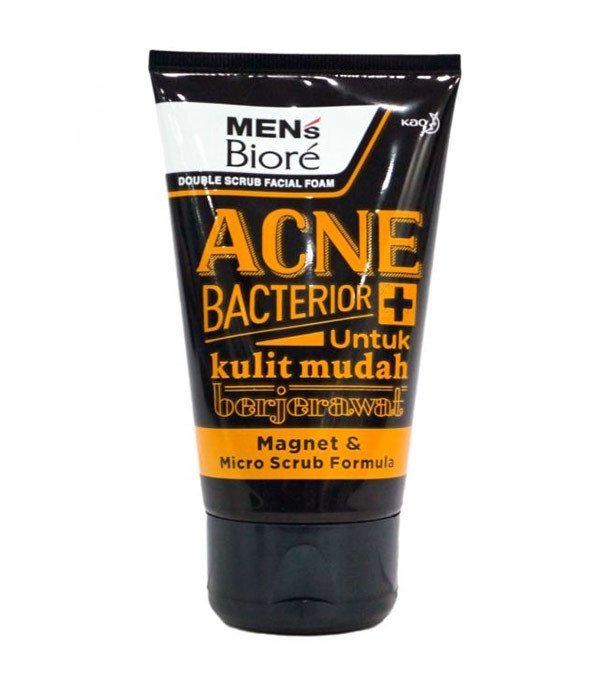 Biore Men's Acne Bacterior Face Wash 100 gm