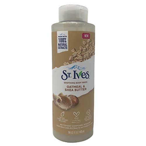 St Ives Body Wash 16 Ounce Oatmeal and Shea Butter (473ml)