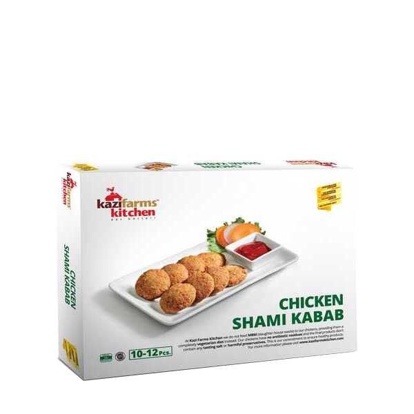 Kazi Farms Kitchen Chicken Shami Kabab (10-12 pcs) 250 gm