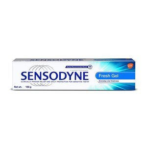 Sensodyne Toothpaste Fresh Gel 150gm (Brush Free)
