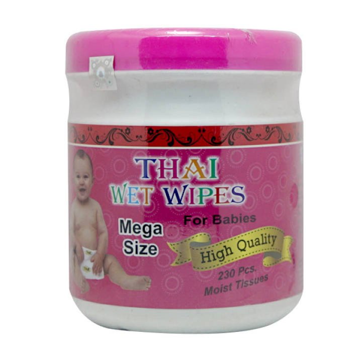 Thai Wet Wipes For Babies 230 Pcs