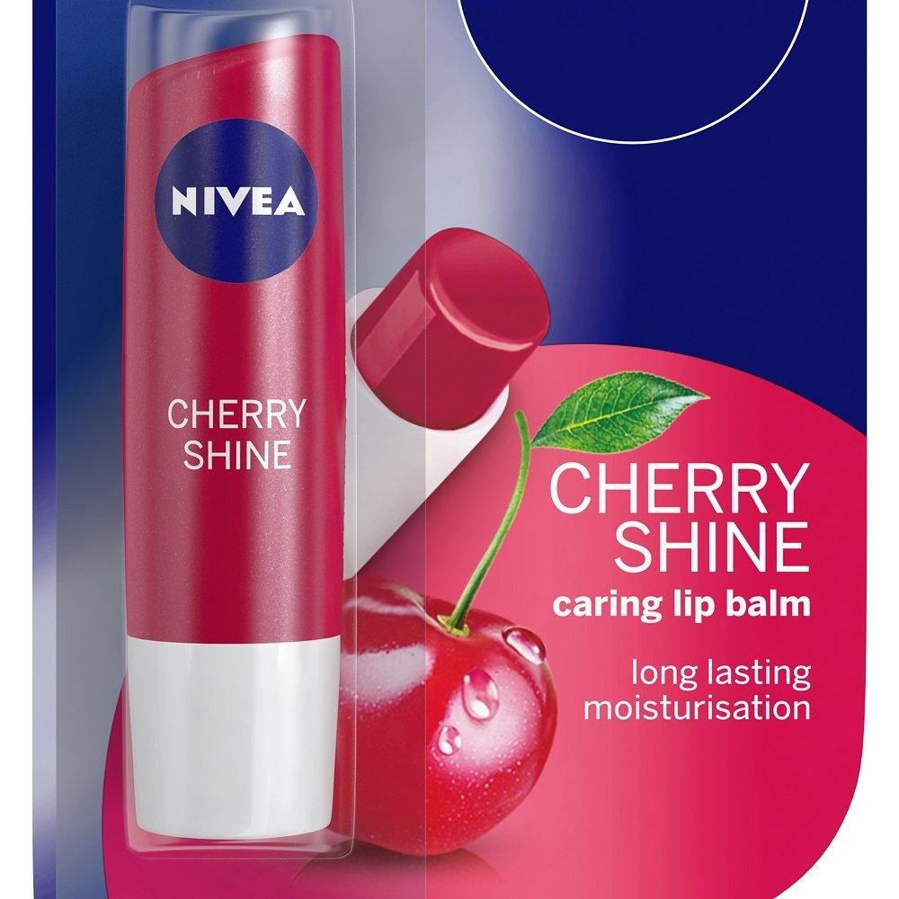 Nivea Cherry Shine Lip Care 4.8 gm