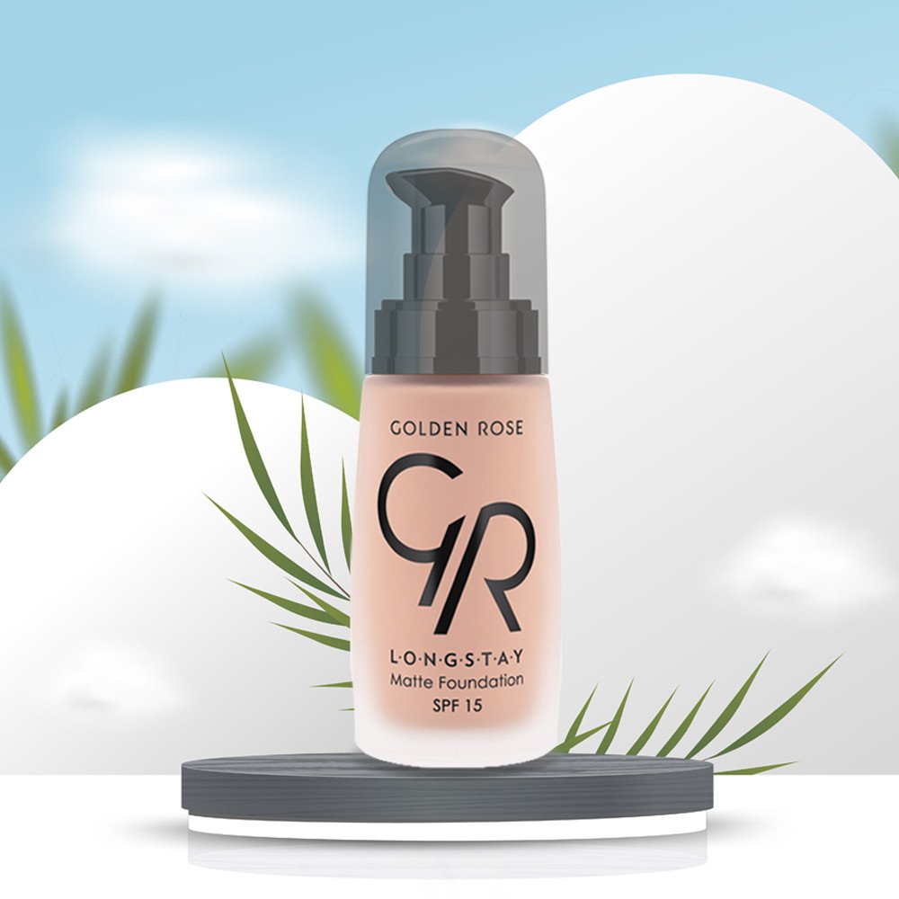 Golden Rose Longstay Matte Foundation (Item Code : 10120003)