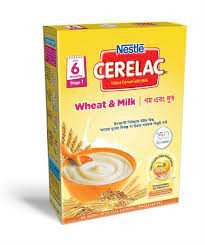 Nestlé Cerelac 1 Wheat & Milk (6 months +) BIB-400gm