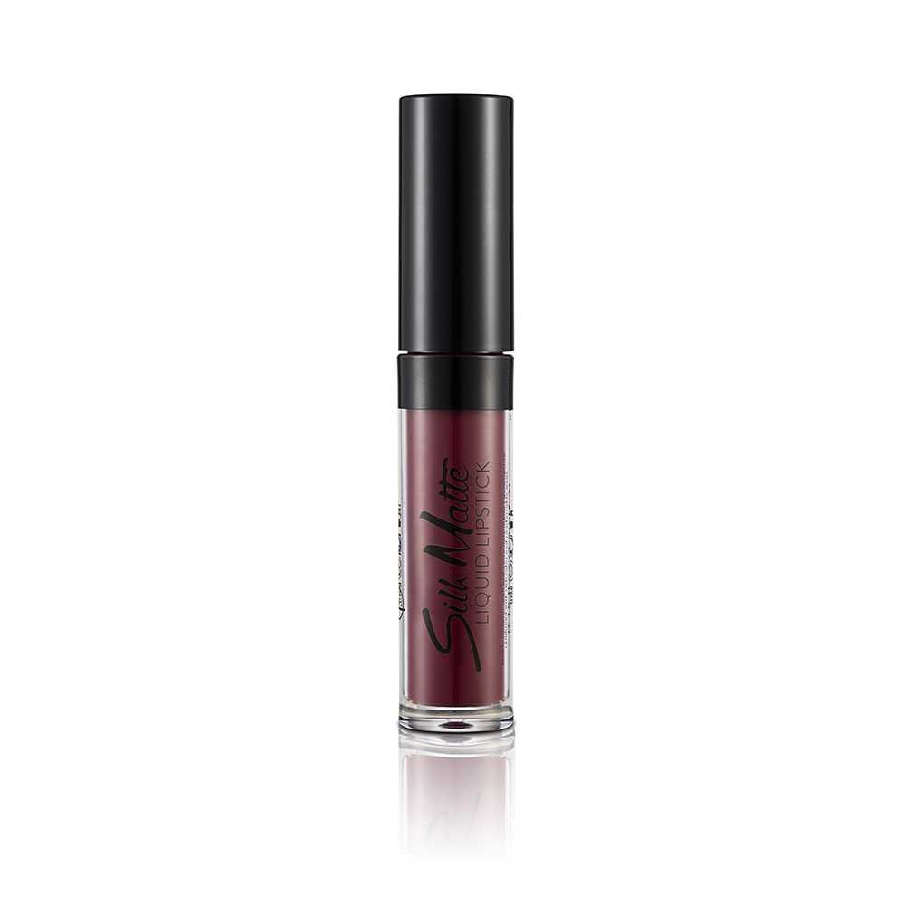 Flormar Matte Dark Violet Lipstick (Free Kajal) 4.5 ml