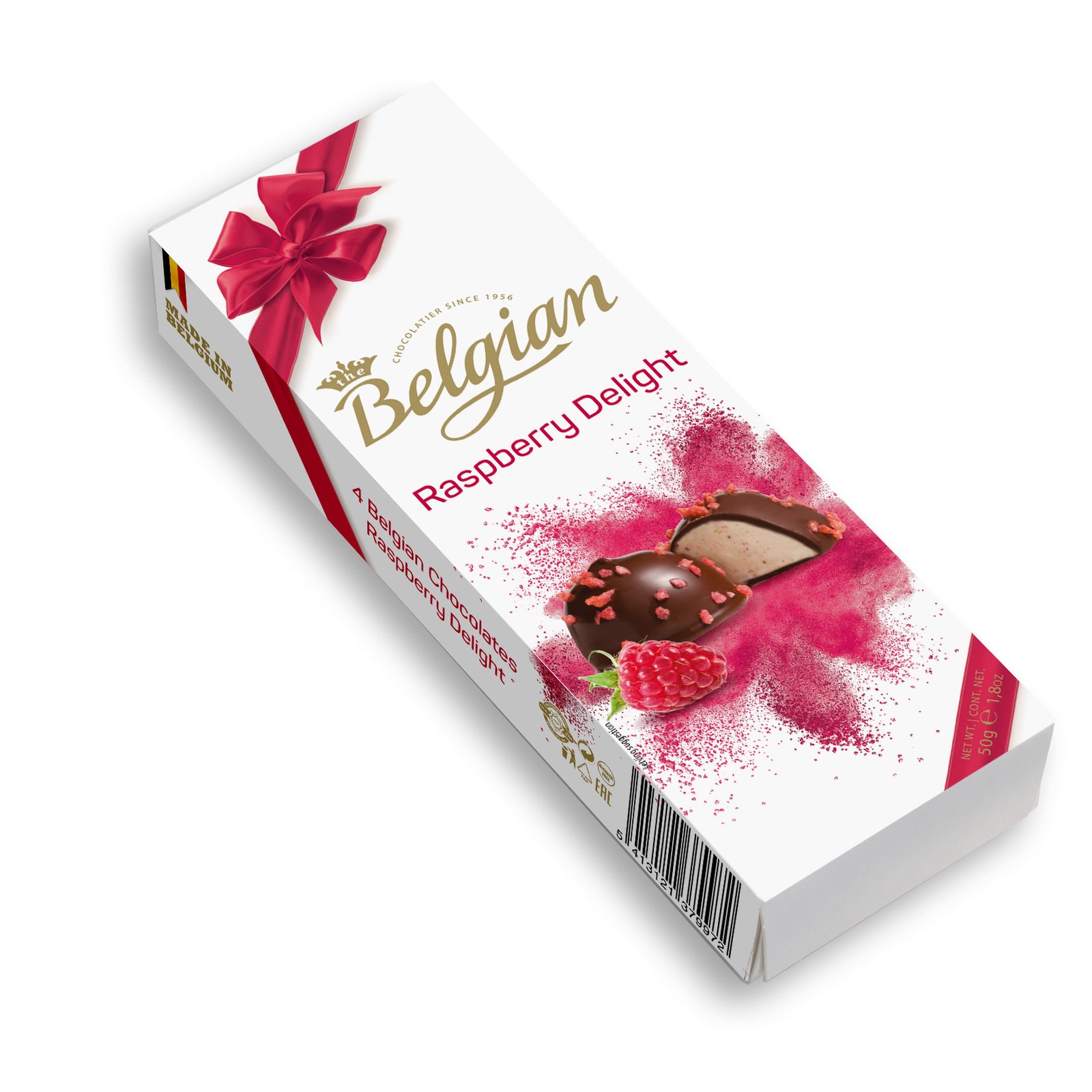 Belgian Raspberry Delight Chocolate 50gm