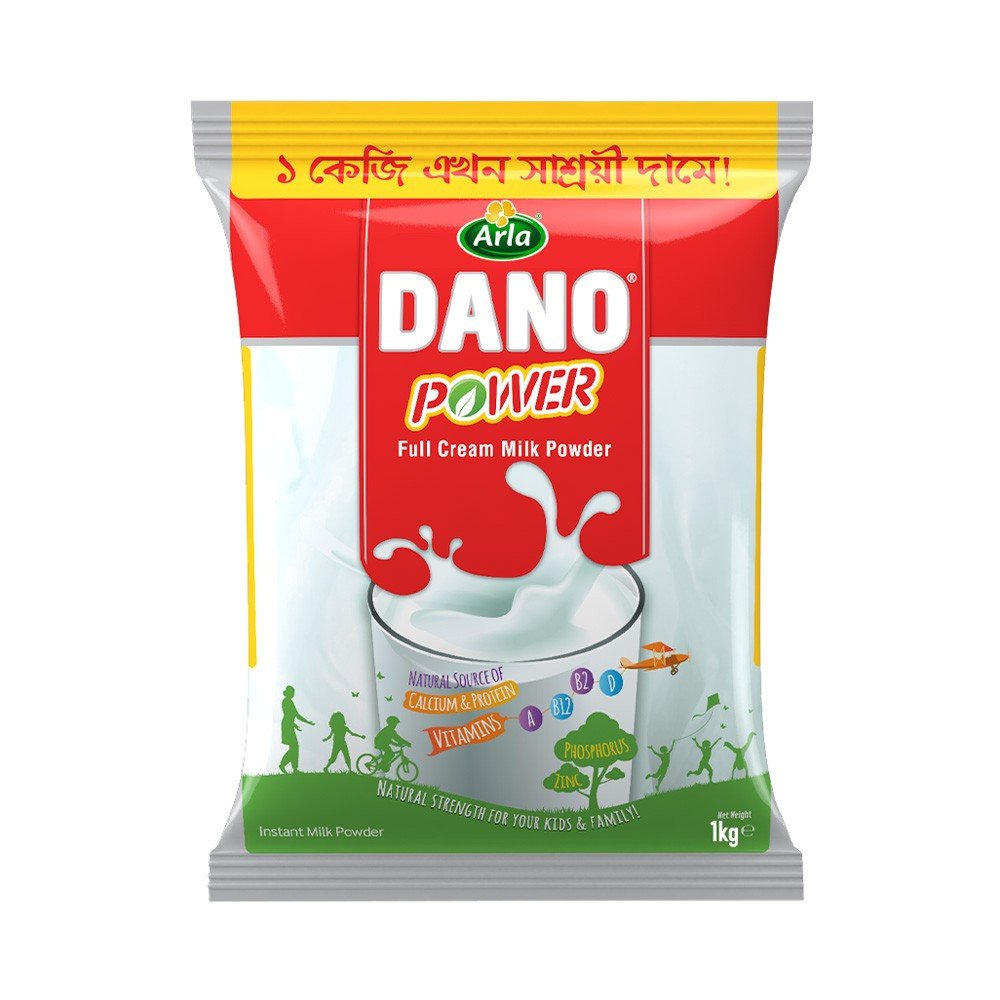 Arla Dano Power Full Cream Milk Powder  1kg