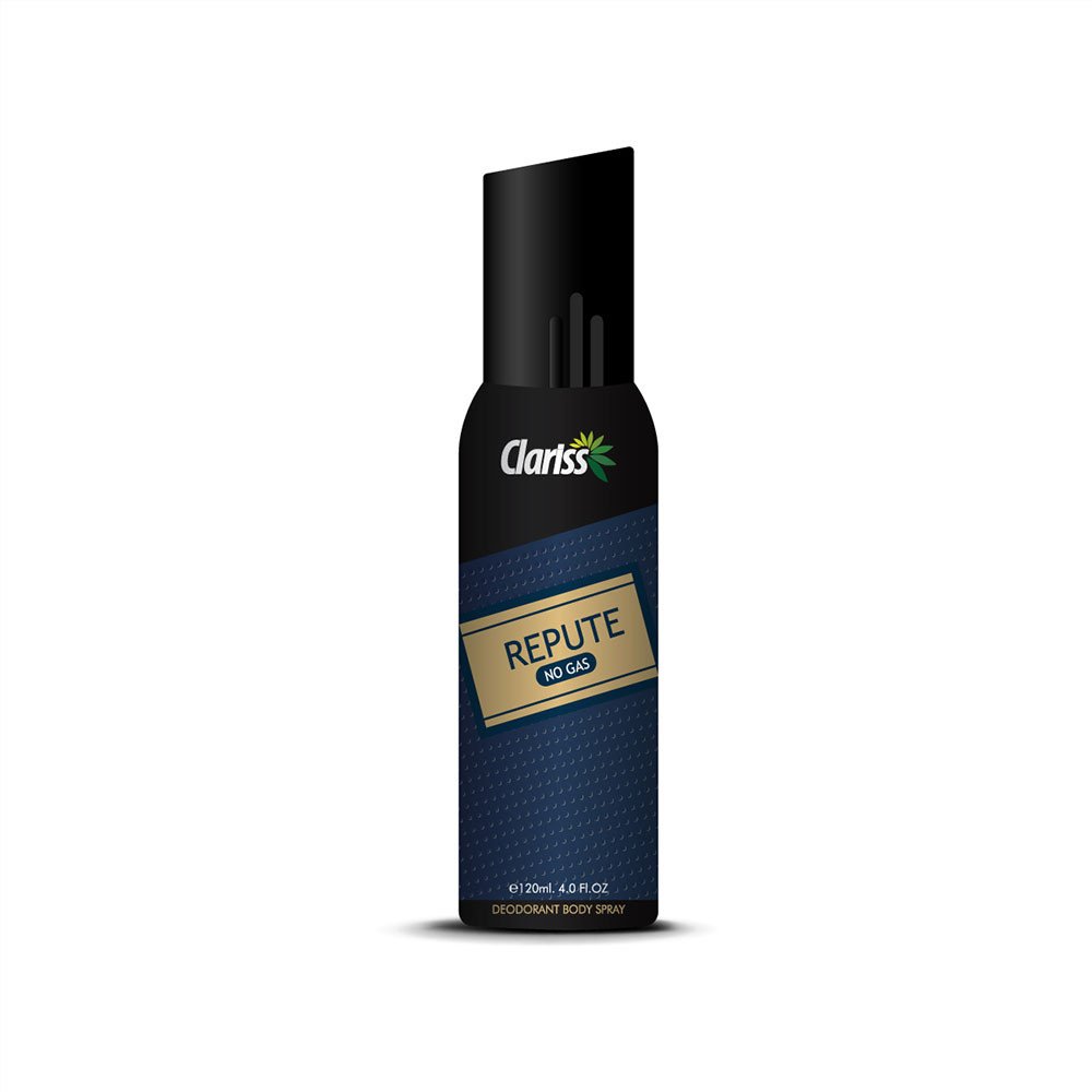 Clariss No Gas Deodorant Spray Repute 120ml