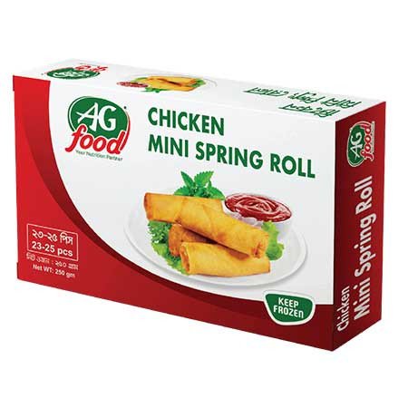 AG Food Chicken Mini Spring Roll 250gm