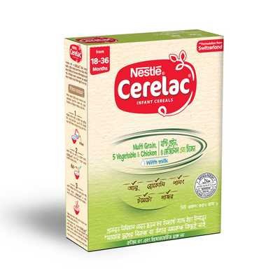 Nestle Cerelac Five Vegetable & Chicken (18-36 Month) 350 gm
