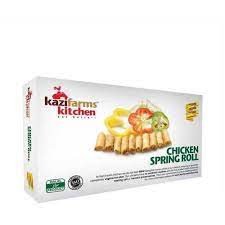 kazi farms kitchen chicken spring roll 250gm