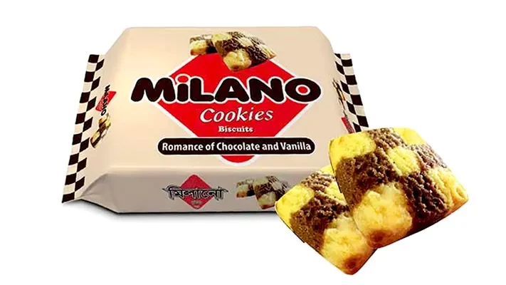 Dekko Milano Cookies Biscuits 124 gm
